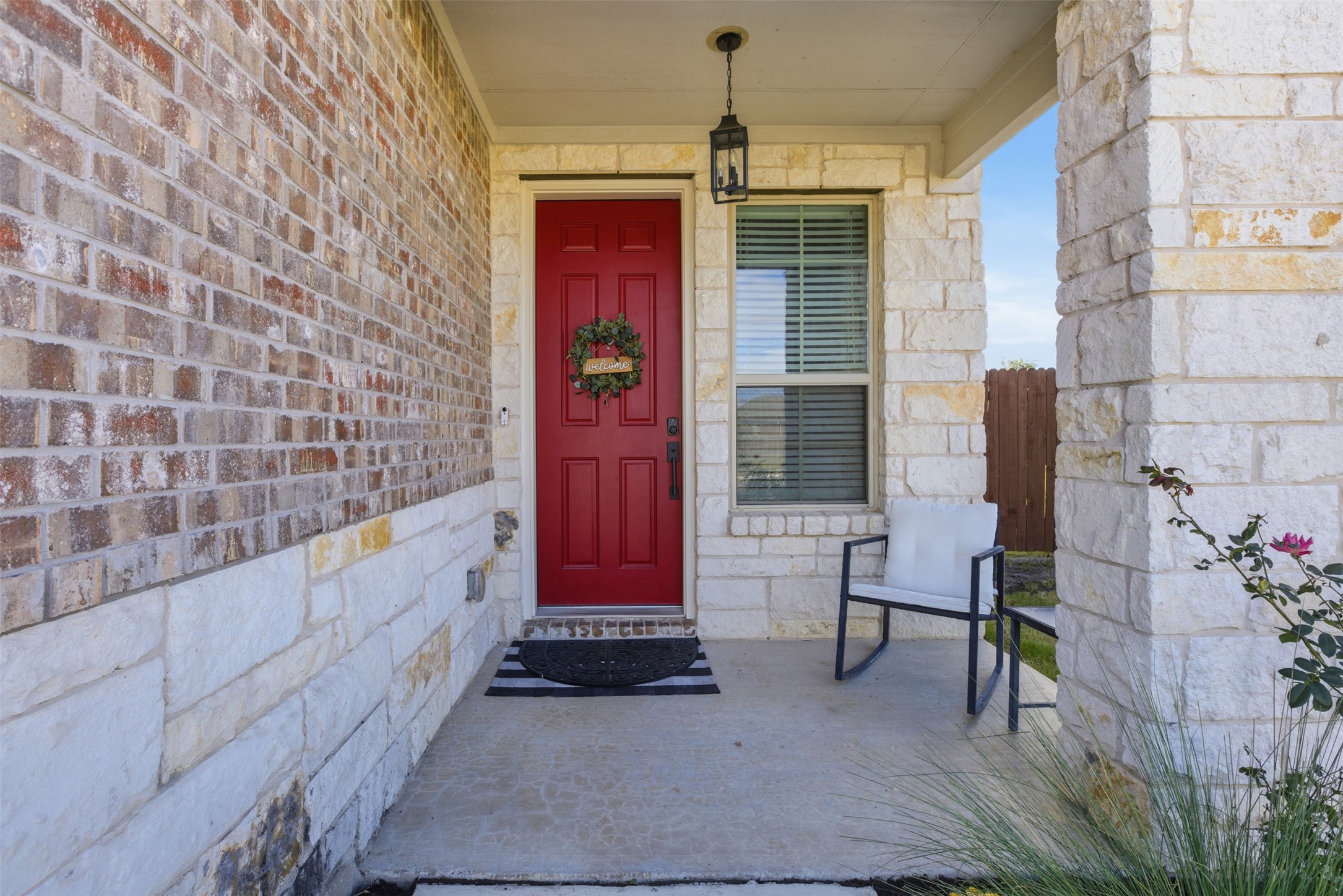 431 Dipprey Lane Georgetown, TX 78628 - Photo 9 of 39 a view of an entryway with outdoor seating