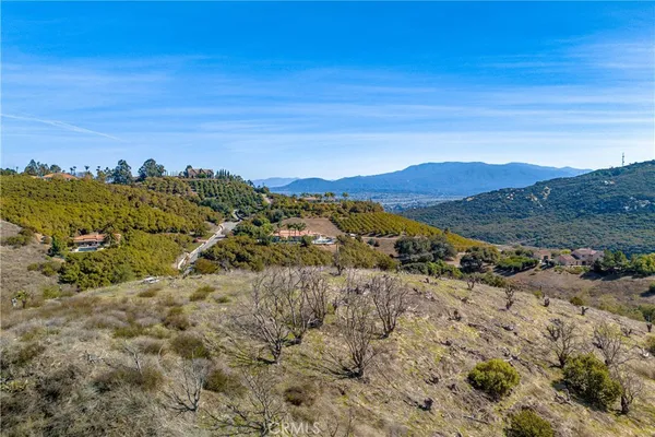 a view of an outdoor space with mountain