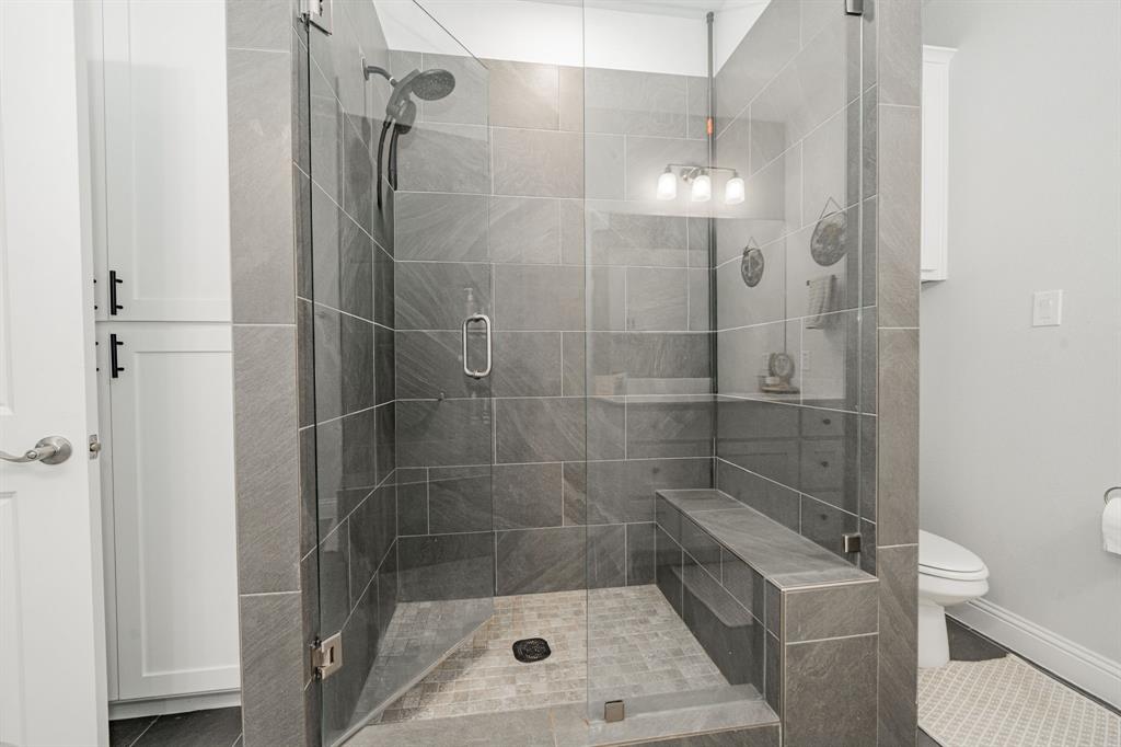 248 Waters Rdg Drive Lavon, TX 75166 - Photo 24 of 36 Full bath featuring toilet and a stall shower