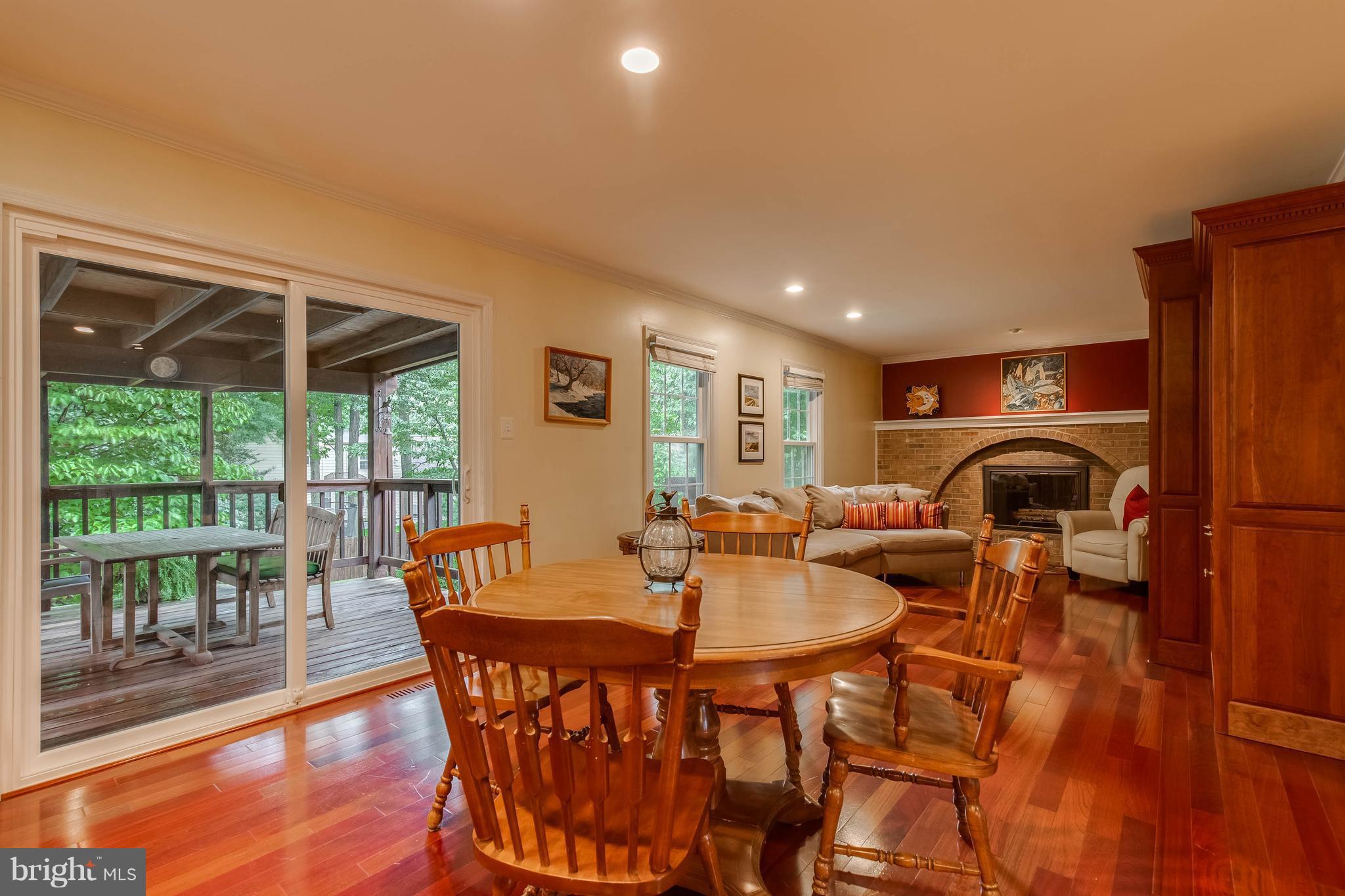 4820 Powell Road Fairfax, VA 22032 - Photo 16 of 31 Kitchen opens to family room