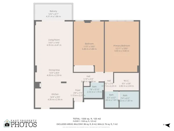 $2,250 | 1150 Hillsboro Mile, Unit 204, Hillsboro Beach, FL 33064