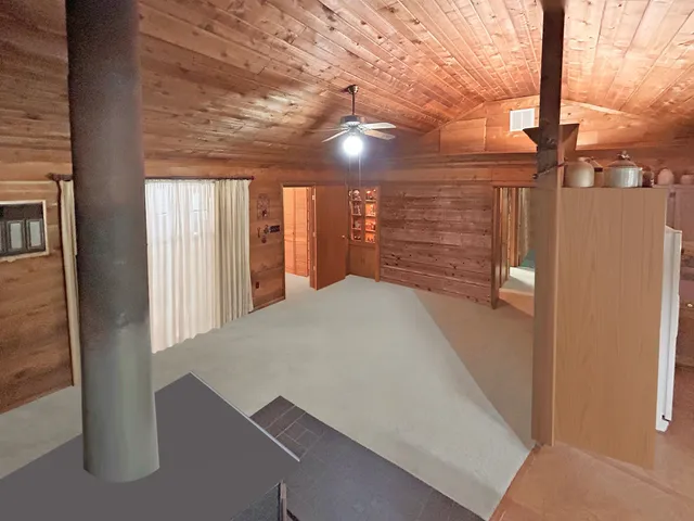 a view of walk in closet