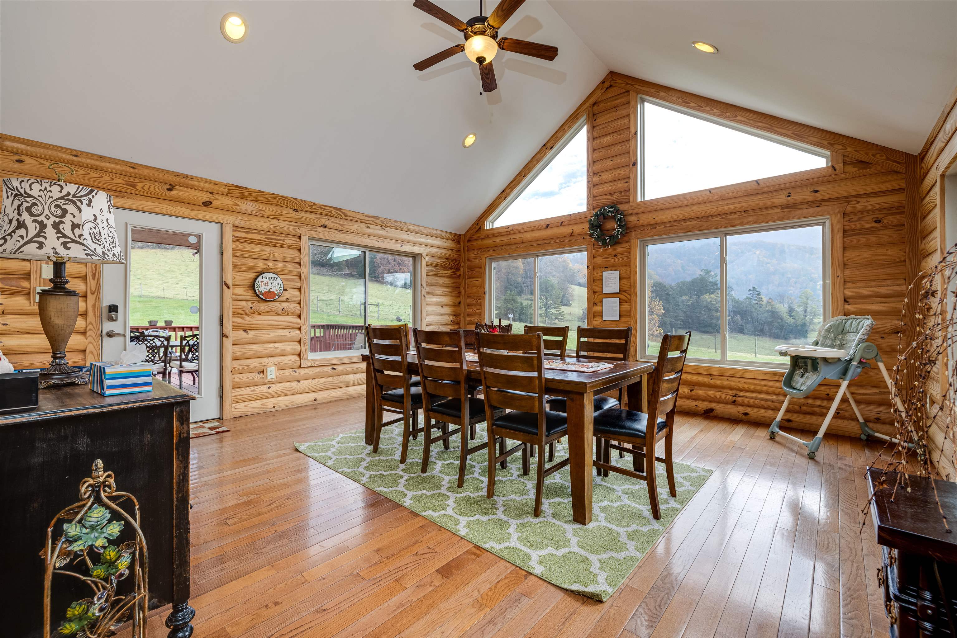 2225-2319 Valley Burg Road Luray, VA 22835 - Photo 13 of 57 a view of a dining room with furniture and wooden floor