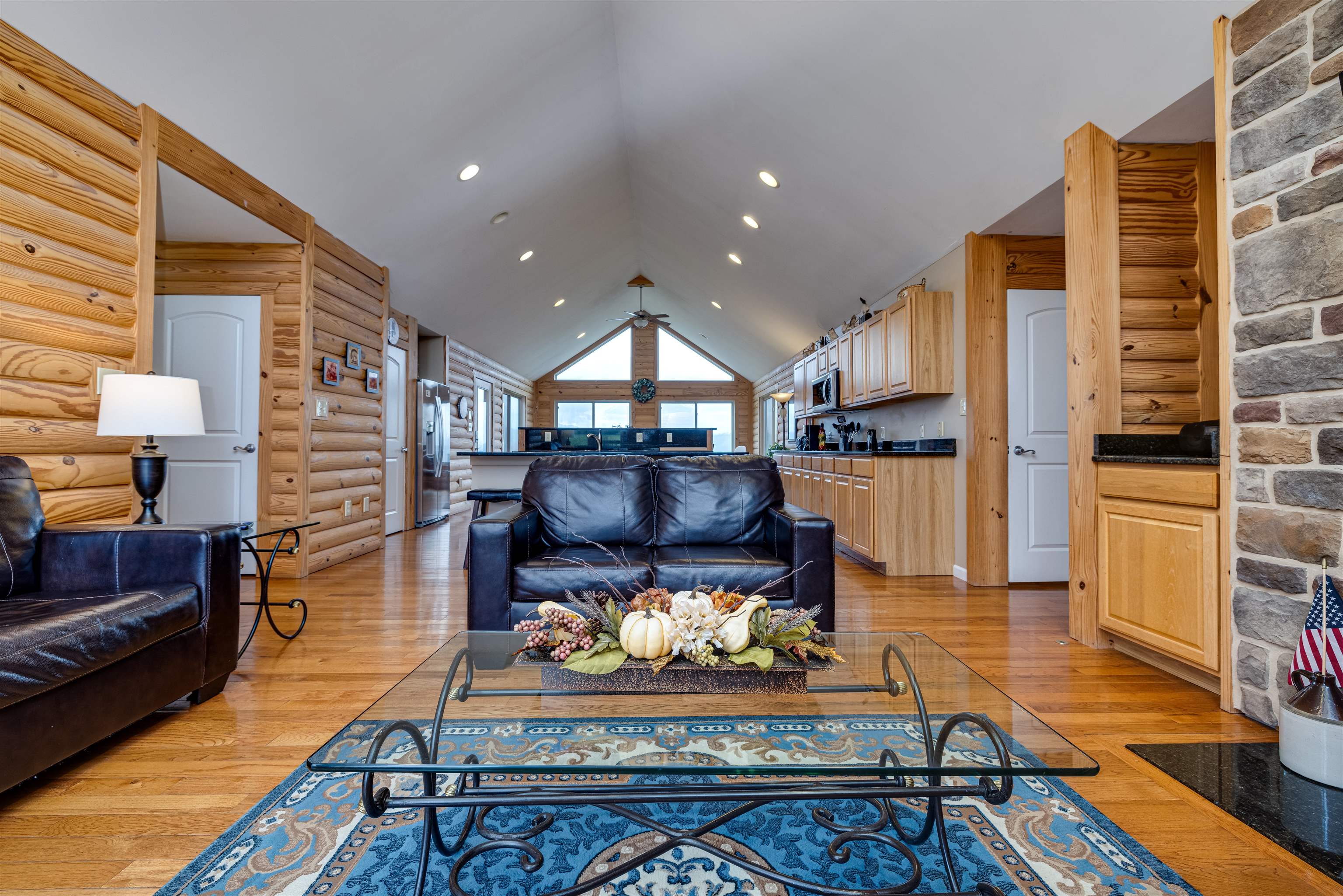 2225-2319 Valley Burg Road Luray, VA 22835 - Photo 37 of 57 a living room with furniture and a fireplace