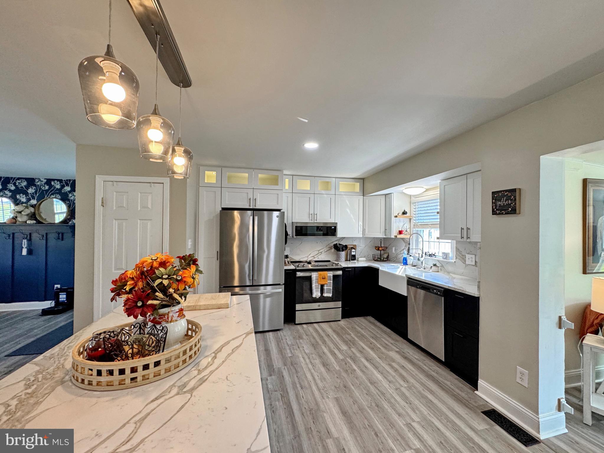 7406 Robin Road La Plata, MD 20646 - Photo 32 of 89 Modern kitchen with sleek finishes and light.