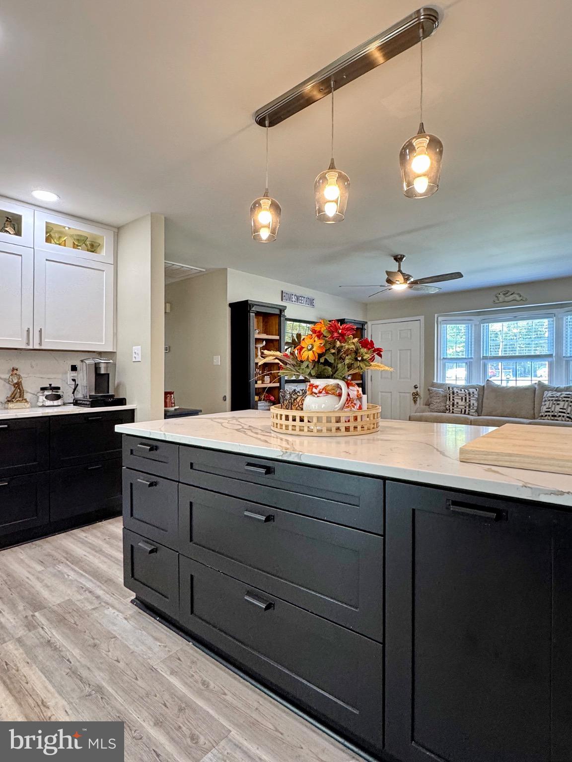 7406 Robin Road La Plata, MD 20646 - Photo 41 of 89 Modern kitchen with elegant lighting accents.