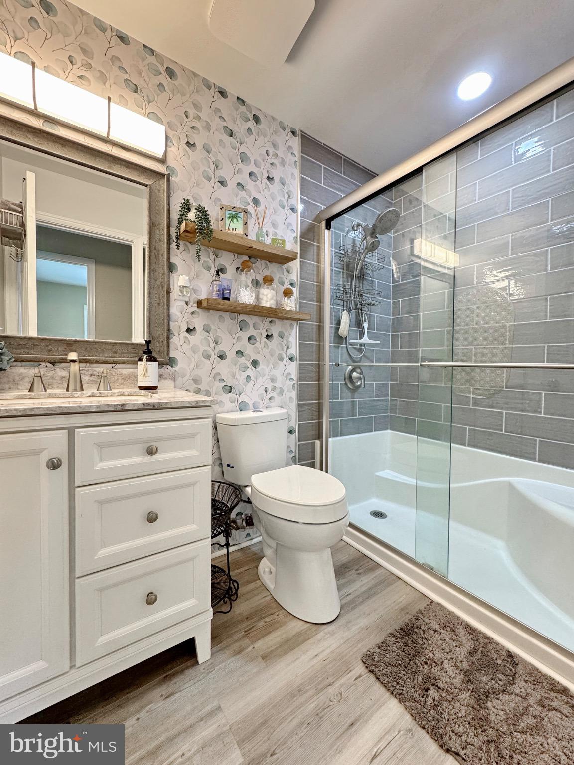 7406 Robin Road La Plata, MD 20646 - Photo 61 of 89 Modern bathroom with elegant finishes.