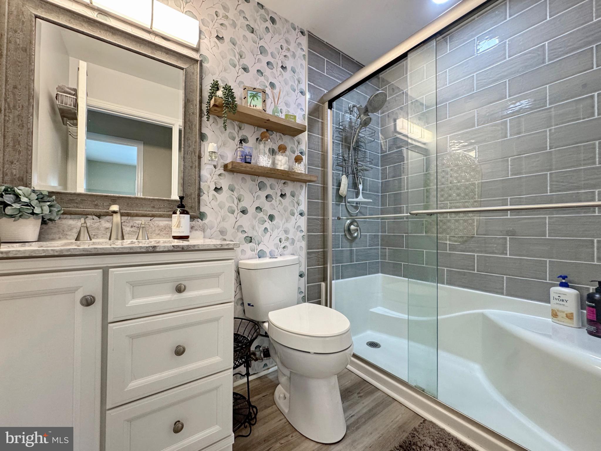 7406 Robin Road La Plata, MD 20646 - Photo 62 of 89 Modern bathroom with stylish finishes.