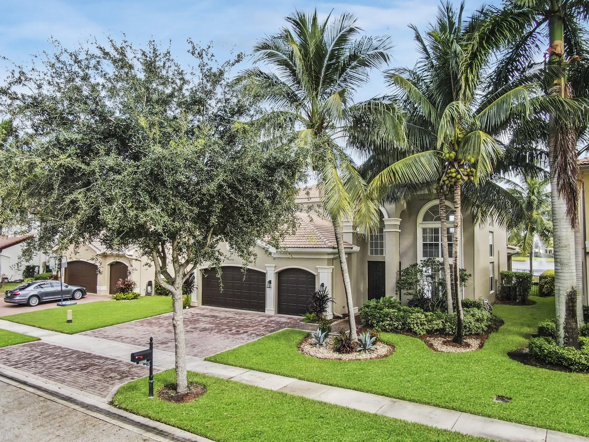 10908 Sunset Ridge Circle Boynton Beach, FL 33473 - Photo 1 of 75 Aerial of Front