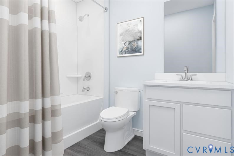 1 Destination Drive, Unit B Sandston, VA 23150 - Photo 8 of 9 a bathroom with a sink toilet and shower