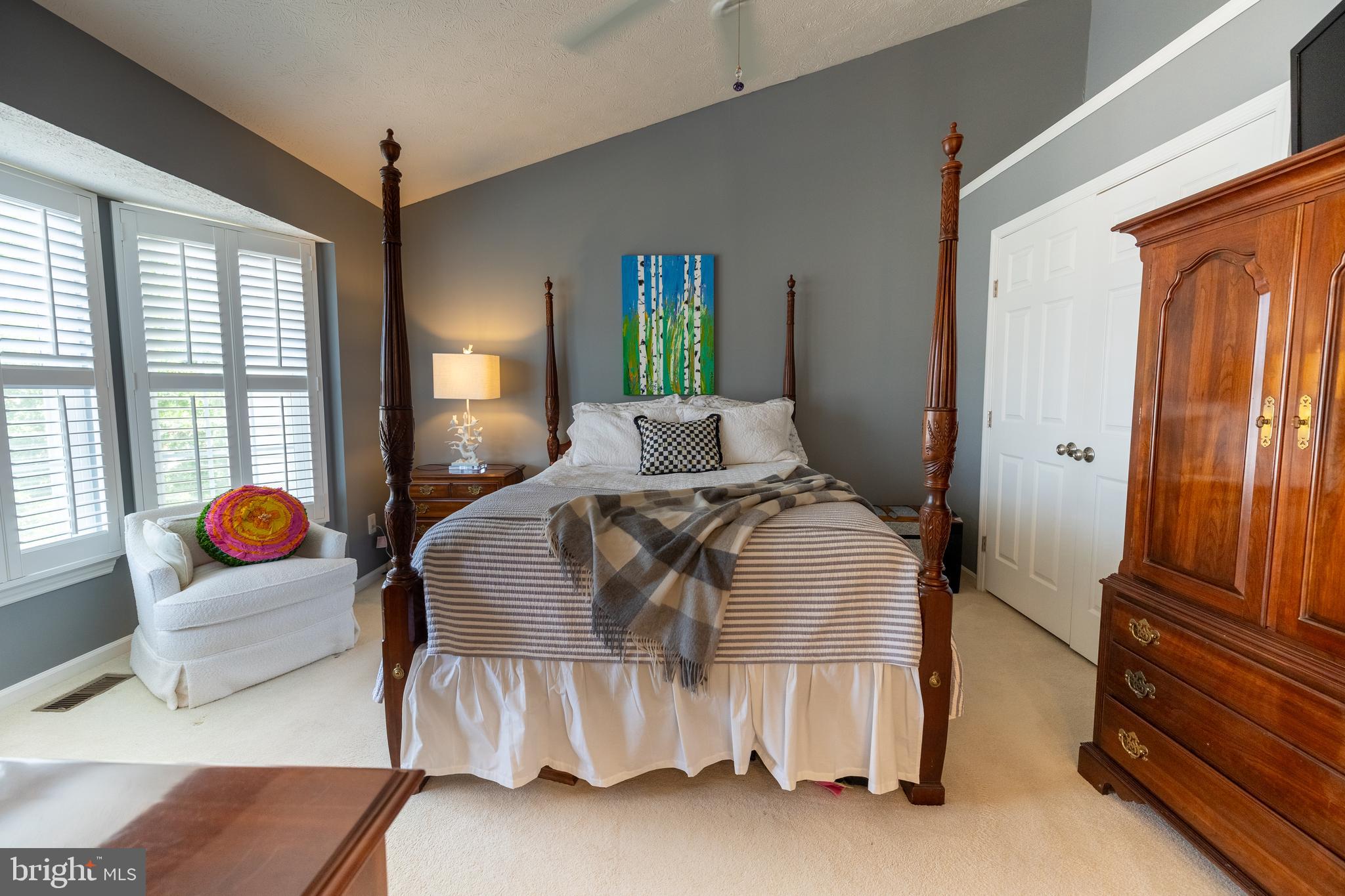 14084 Winding Ridge Lane Centreville, VA 20121 - Photo 28 of 48 Vaulted ceilings and plantation shutters