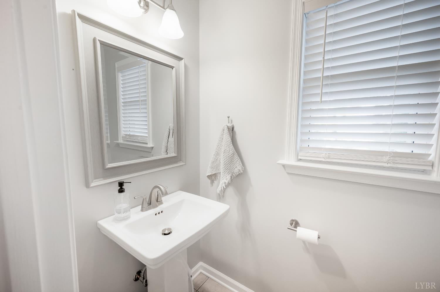 1203 Everett Road Forest, VA 24551 - Photo 41 of 68 a bathroom with a sink and a mirror