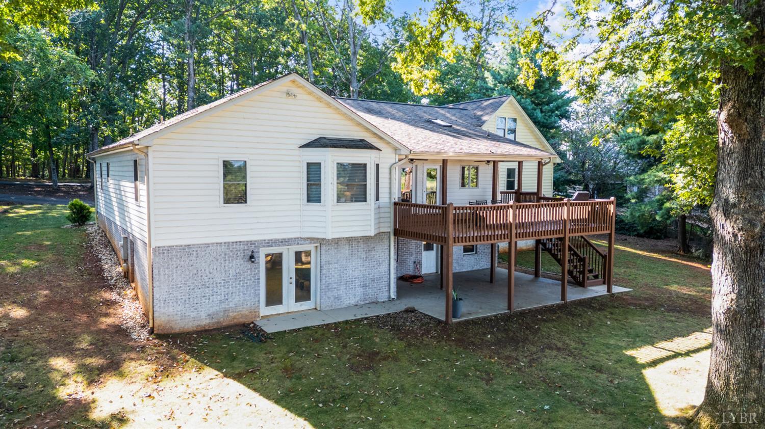 1203 Everett Road Forest, VA 24551 - Photo 53 of 68 a view of a house with a yard chairs and table