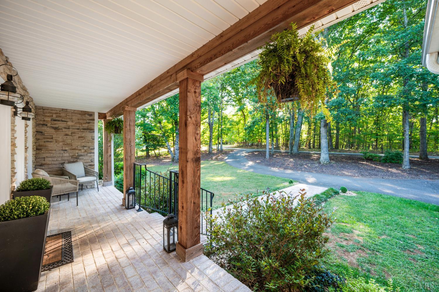 1203 Everett Road Forest, VA 24551 - Photo 7 of 68 a view of a backyard with garden