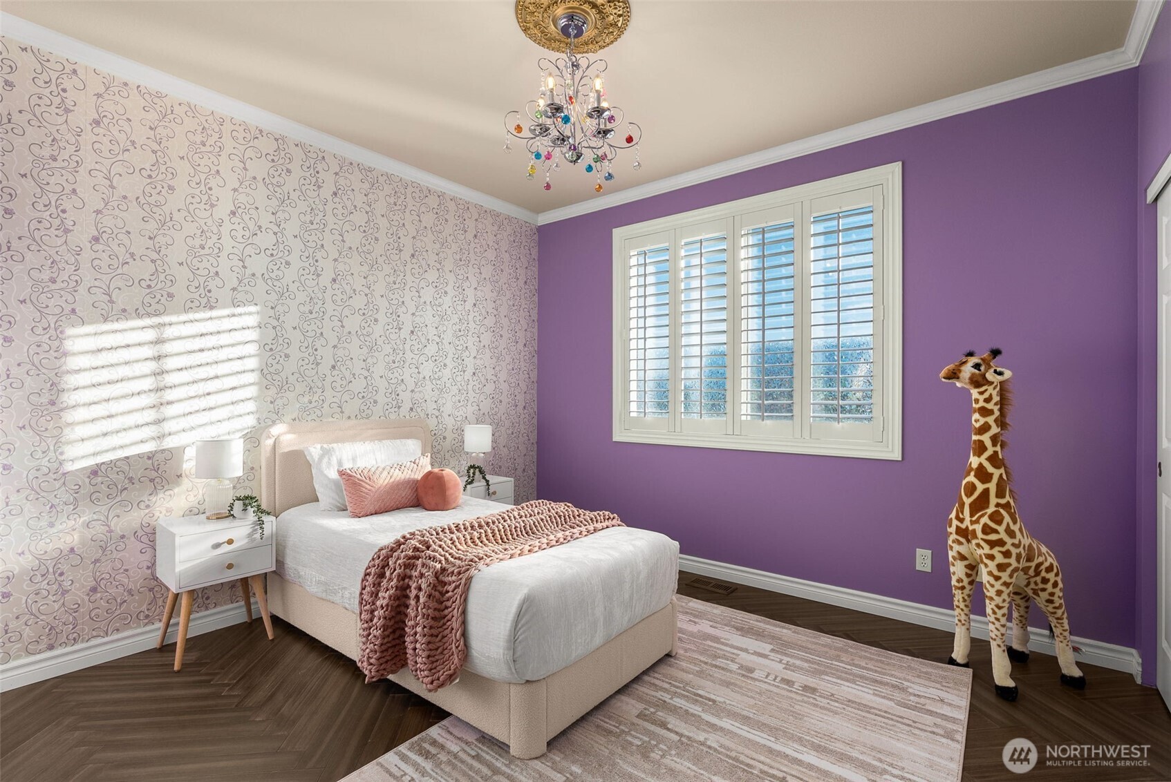 17019 166th Place Southeast Renton, WA 98058 - Photo 28 of 39 a bedroom with a bed and a window