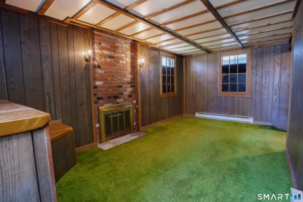 a view of an outdoor space and yard