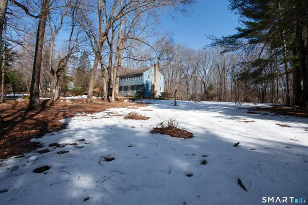 a view of road with covered with snow