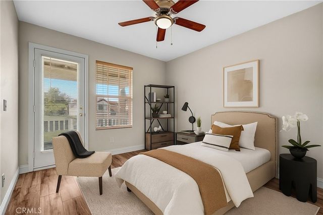 a view of a balcony with city view