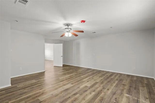 wooden floor in an empty room