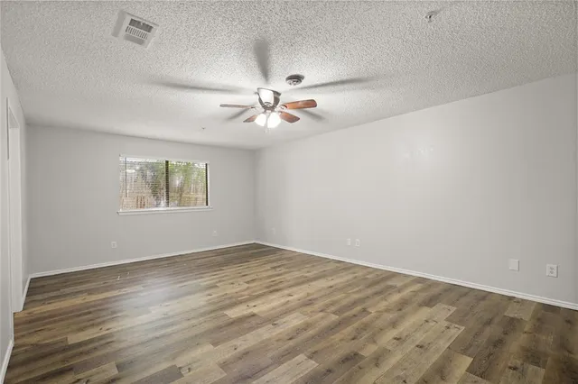 wooden floor in an empty room