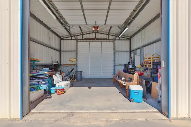 a view of storage and utility room