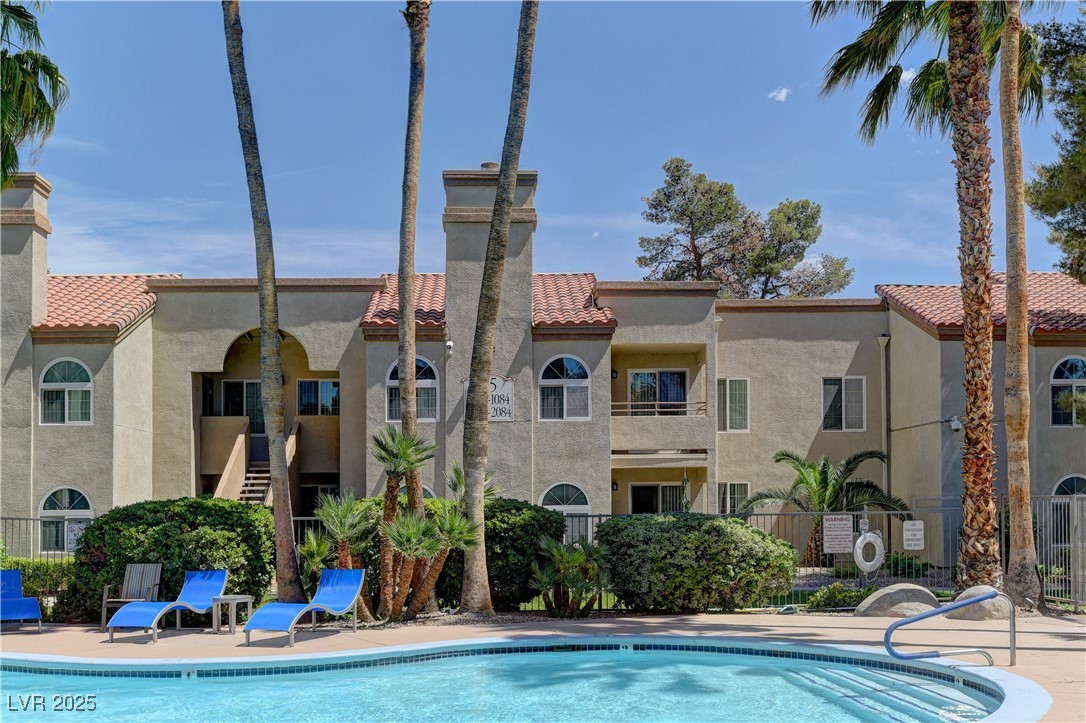 3145 East Flamingo Road, Unit 2080 Las Vegas, NV 89121 - Photo 21 of 26 View of community pool