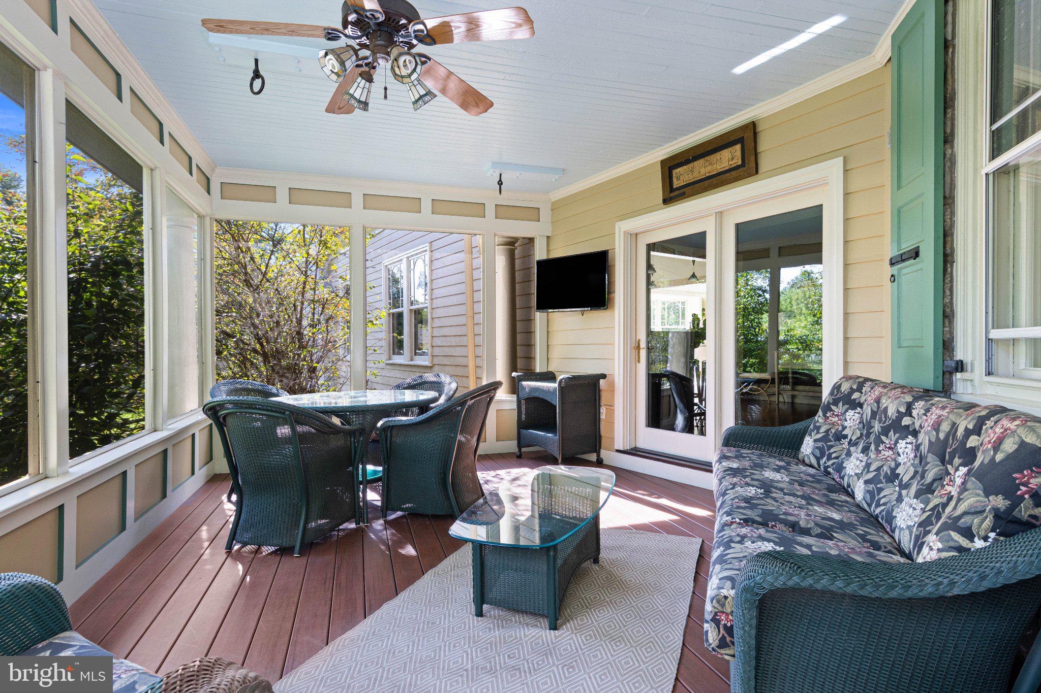 312 South Waterloo Road Devon, PA 19333 - Photo 95 of 112 Screened-in porch off the bar area