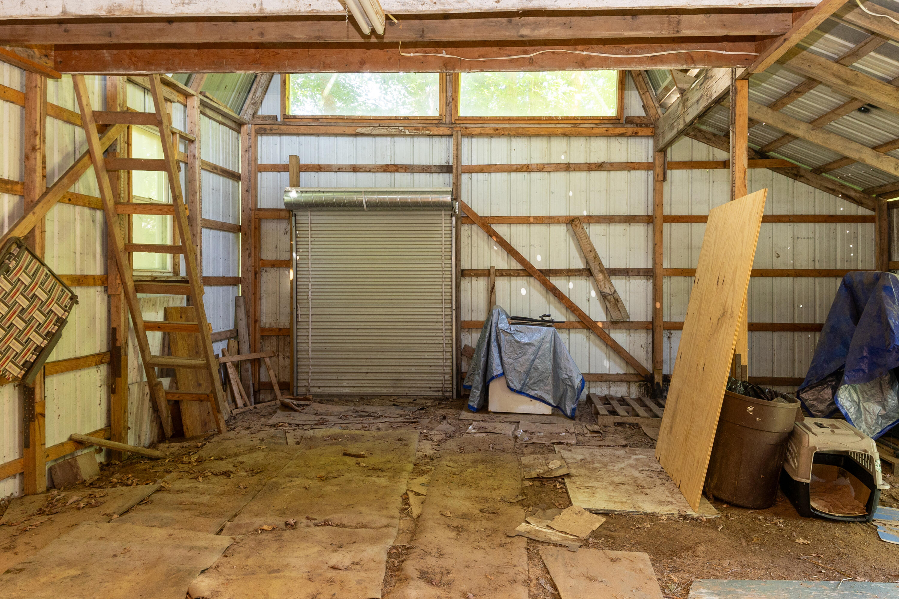 4678 Huser Road Seneca, WI 54489 - Photo 35 of 38 Shed Interior 1