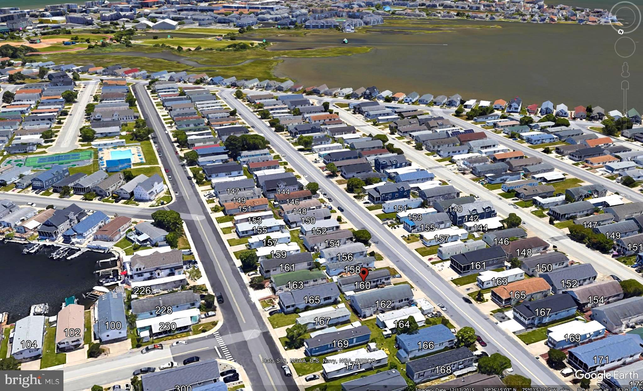 160 Clamshell Road Ocean City, MD 21842 - Photo 4 of 32 a city view with ocean view