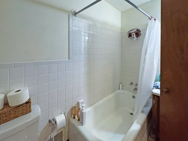 a view of a backyard with a garden