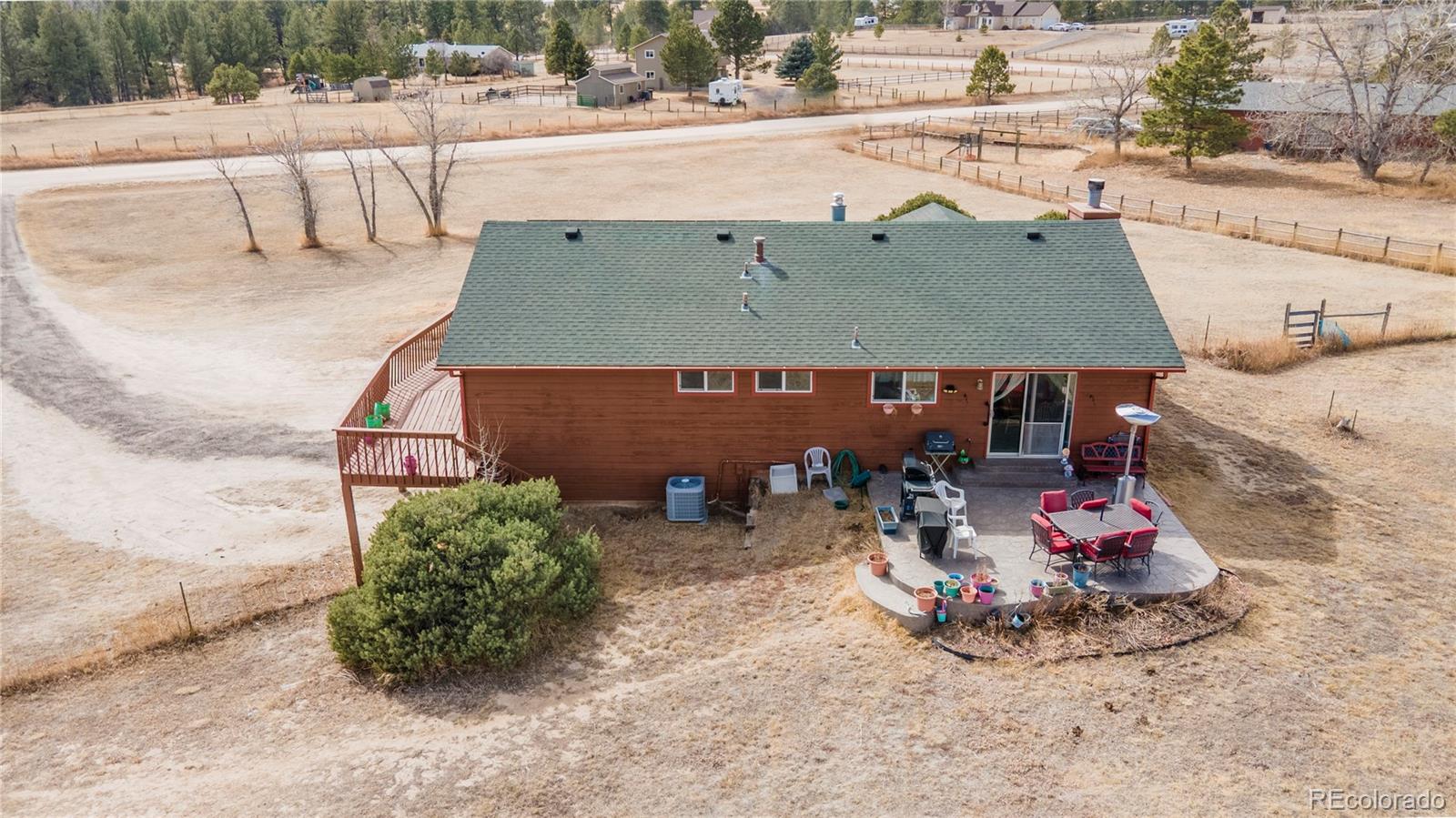 2141 Remington Road Elizabeth, CO 80107 - Photo 30 of 42 an outdoor view with patio