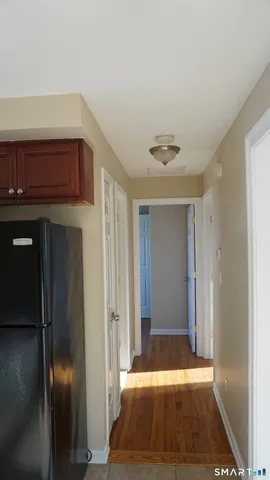 a view of room with door