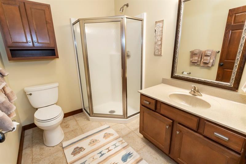 2226 County Line Road Champion, PA 15622 - Photo 19 of 33 a bathroom with a sink toilet and shower