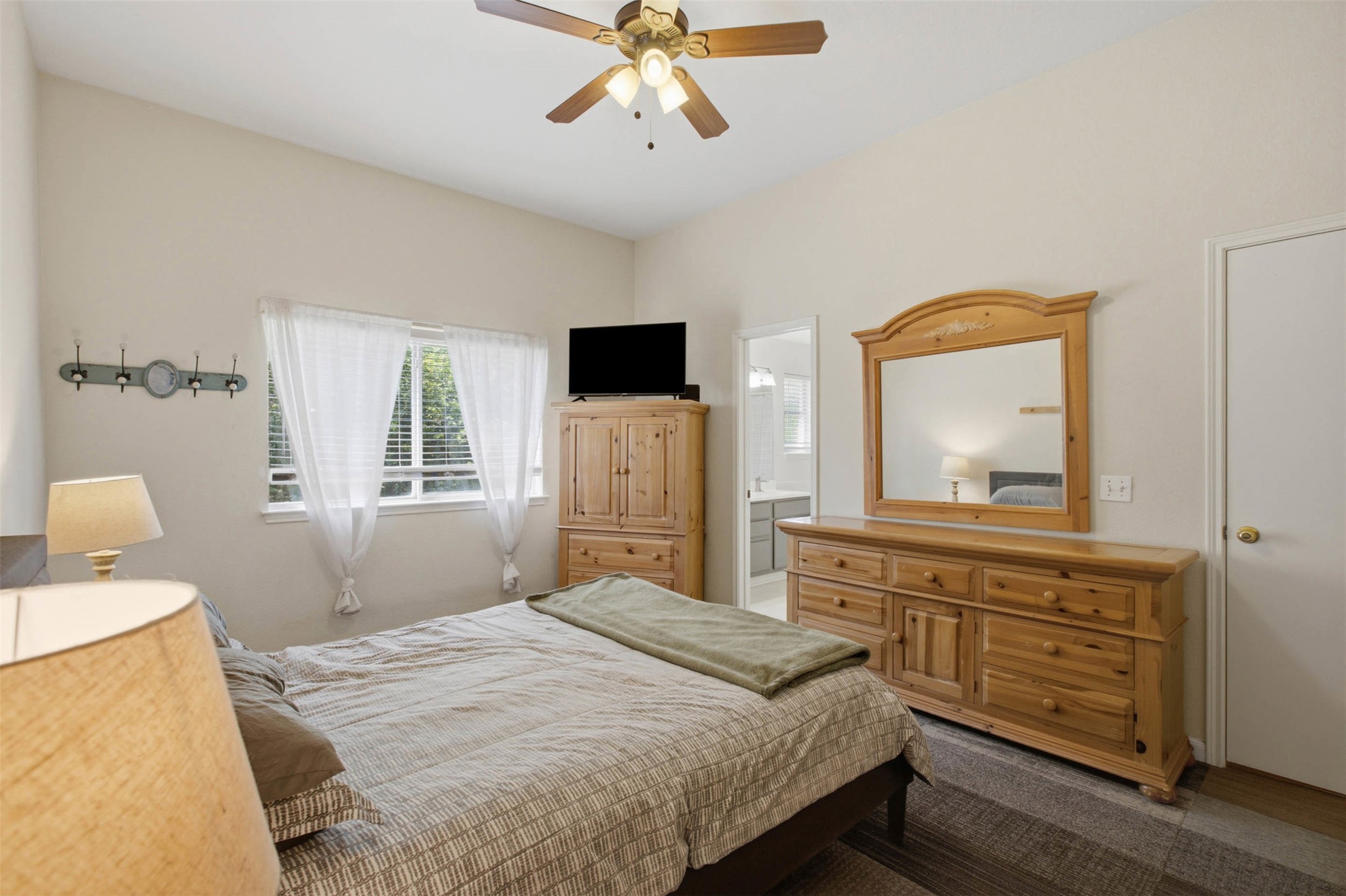 1717 Rendova Lane Pflugerville, TX 78660 - Photo 13 of 32 Primary Bedroom - actual furniture
