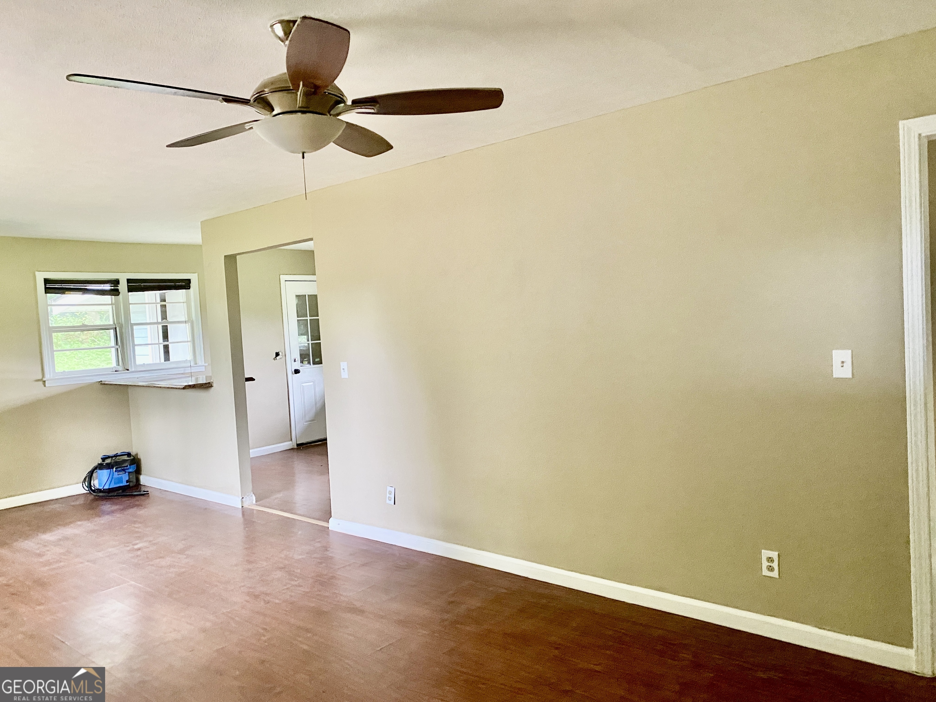 514 Booze Mountain Road Southeast Lindale, GA 30161 - Photo 6 of 13 a view of empty room with wooden floor