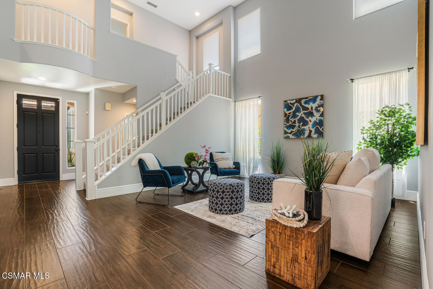 163 Brooks Road Simi Valley, CA 93065 - Photo 4 of 46 a living room with furniture and wooden floor
