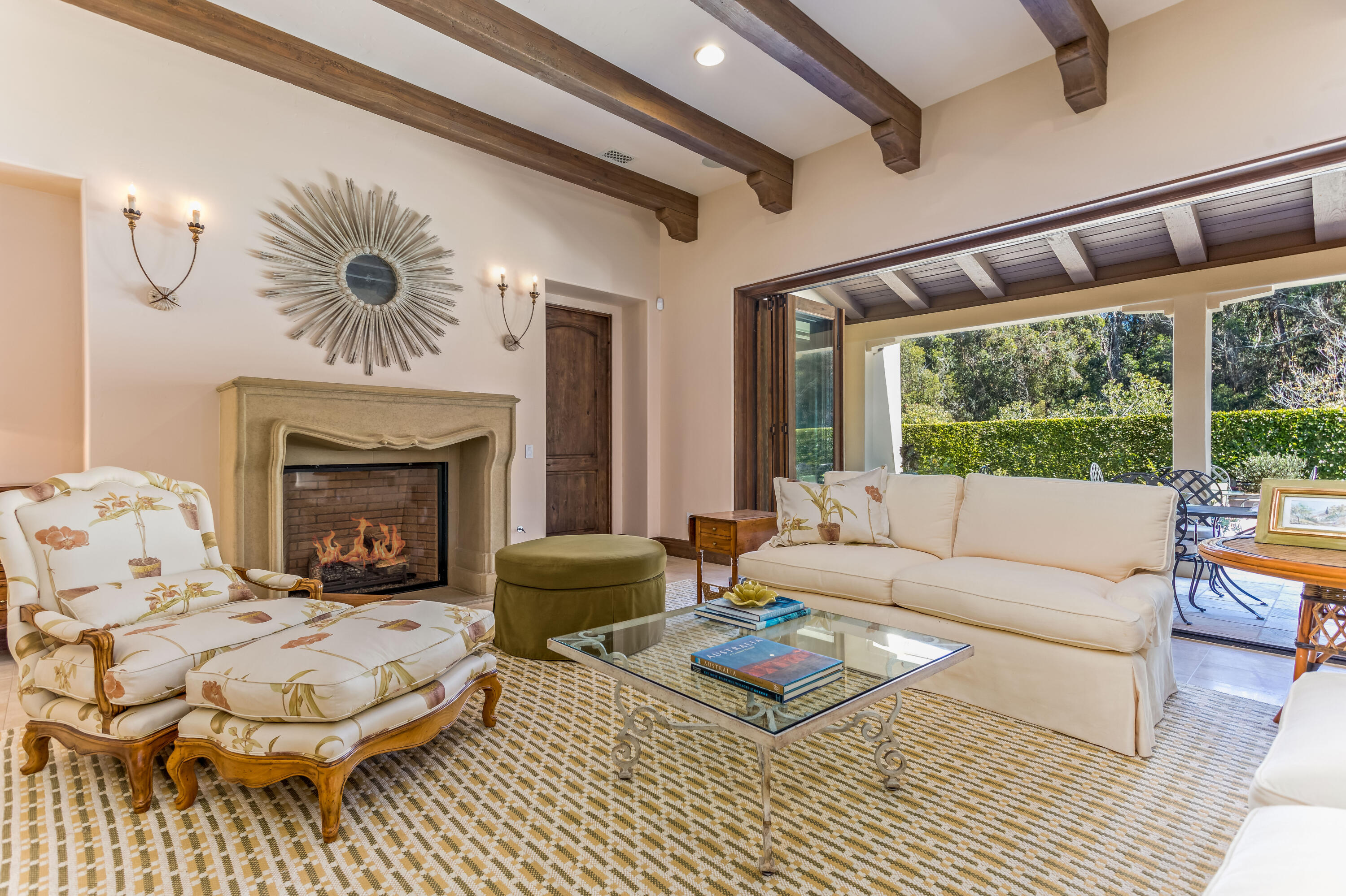 7732 Kestrel Lane Goleta, CA 93117 - Photo 6 of 33 Great room with loggia doors open