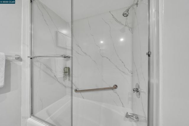 a car parked in front of a building