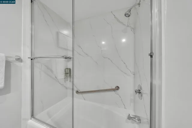 a car parked in front of a building