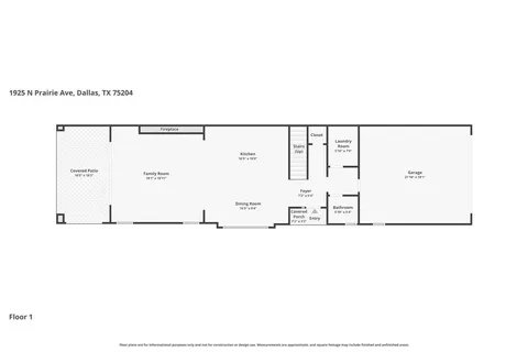 $825,000 | 1925 North Prairie Avenue, Dallas, TX 75204