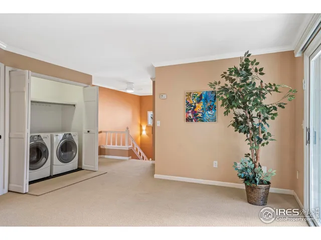 a view of a storage & utility room