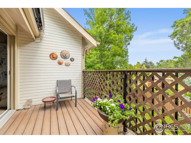 a view of a wooden bench