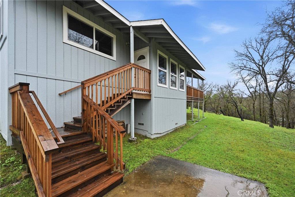 19474 Donkey Hill Road Hidden Valley Lake, CA 95467 - Photo 2 of 38 a house with trees in front of it