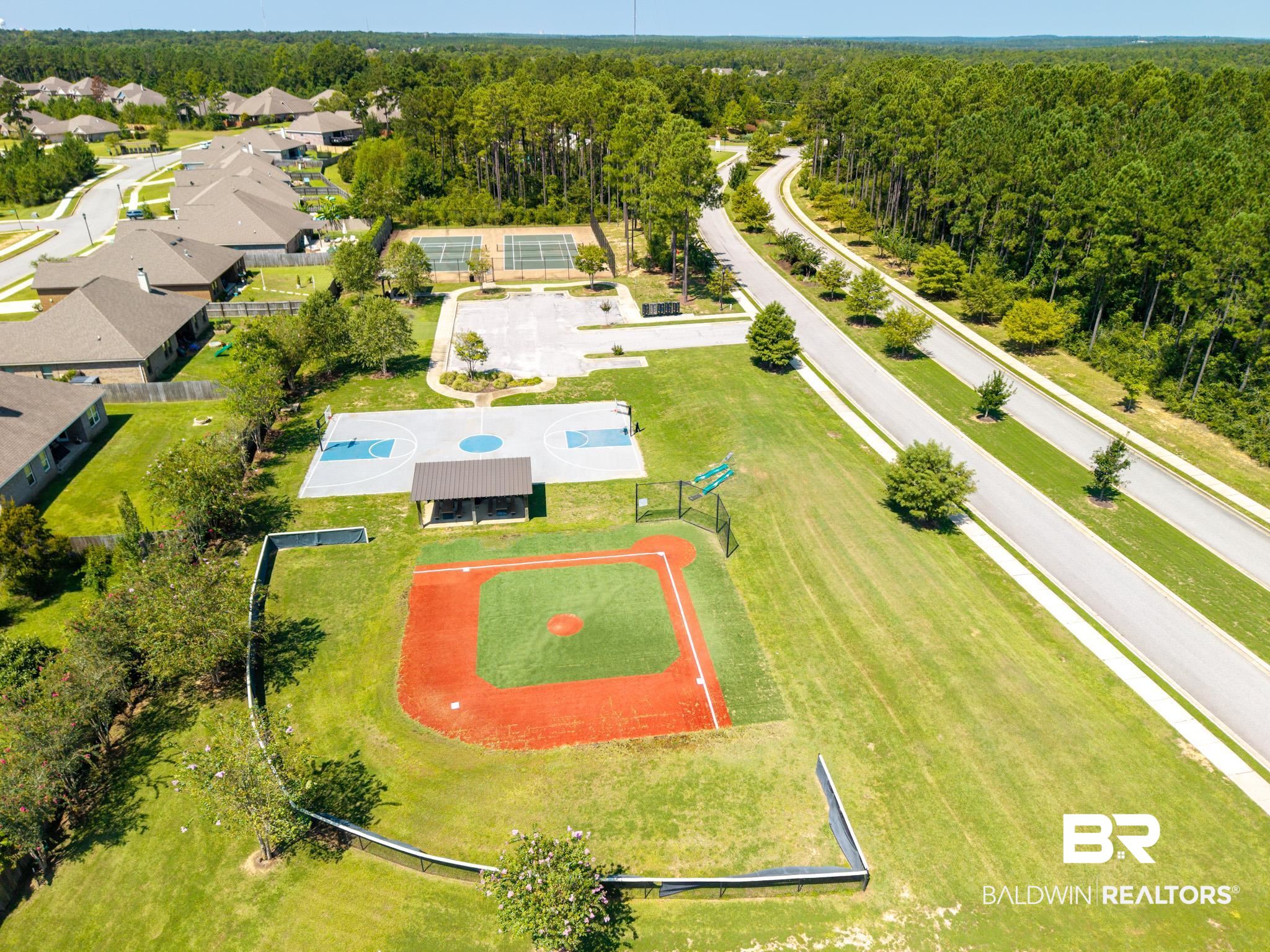 12785 Warbler Street Daphne, AL 36527 - Photo 51 of 53 Aerial view of a forest