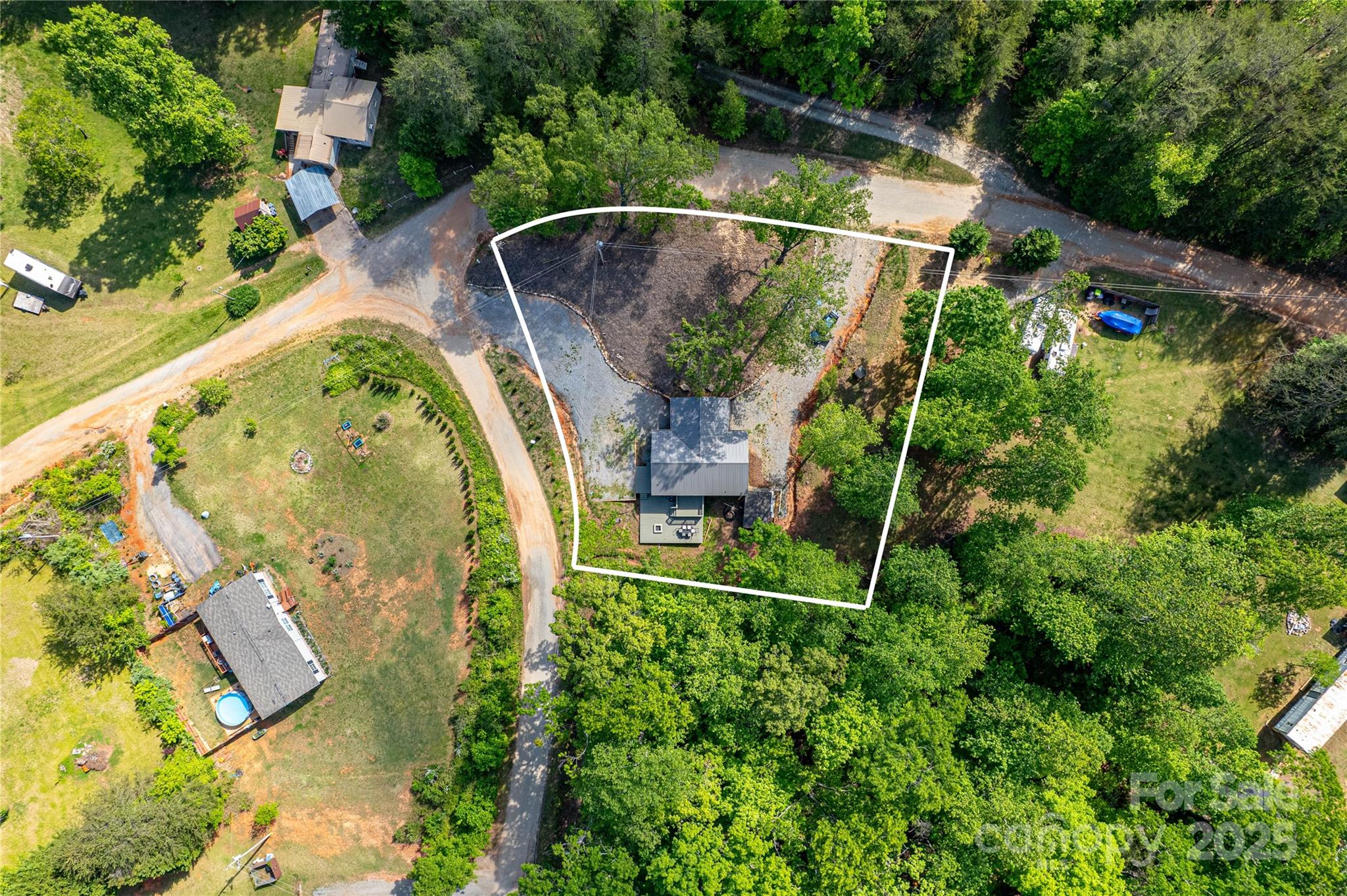 115 Cold Springs Drive Mill Spring, NC 28756 - Photo 36 of 42 an aerial view of swimming pool