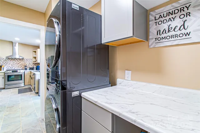 a view of storage and utility room