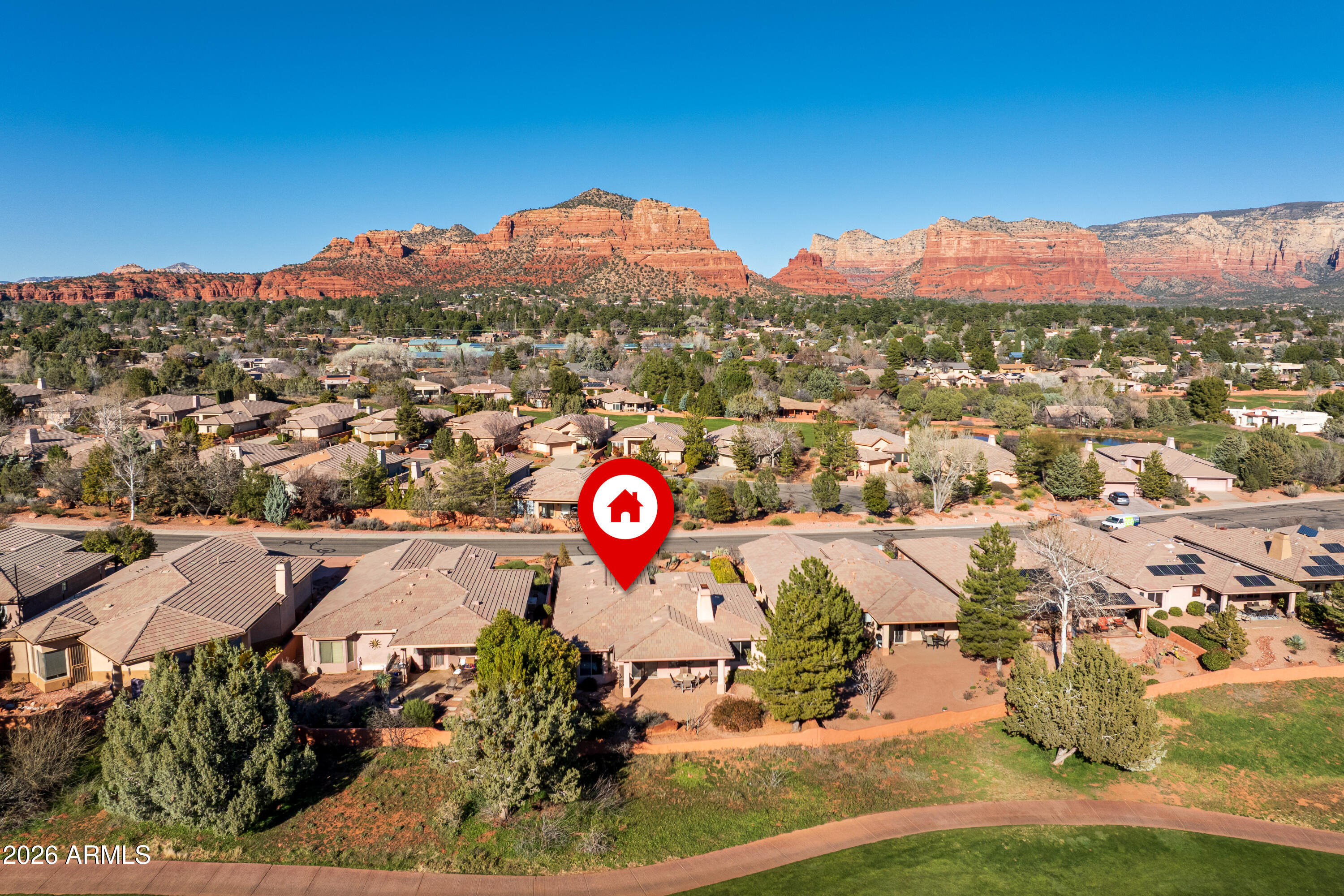 1070 Crown Ridge Road Sedona, AZ 86351 - Photo 28 of 28 a view of a city