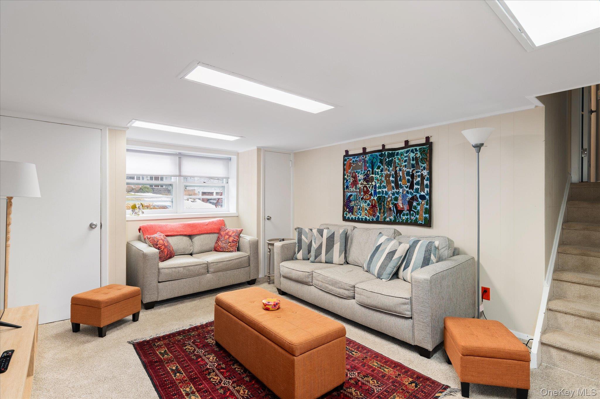 4 Pine Ridge Road Rye Brook, NY 10573 - Photo 26 of 41 Family Room (stairs to kitchen)