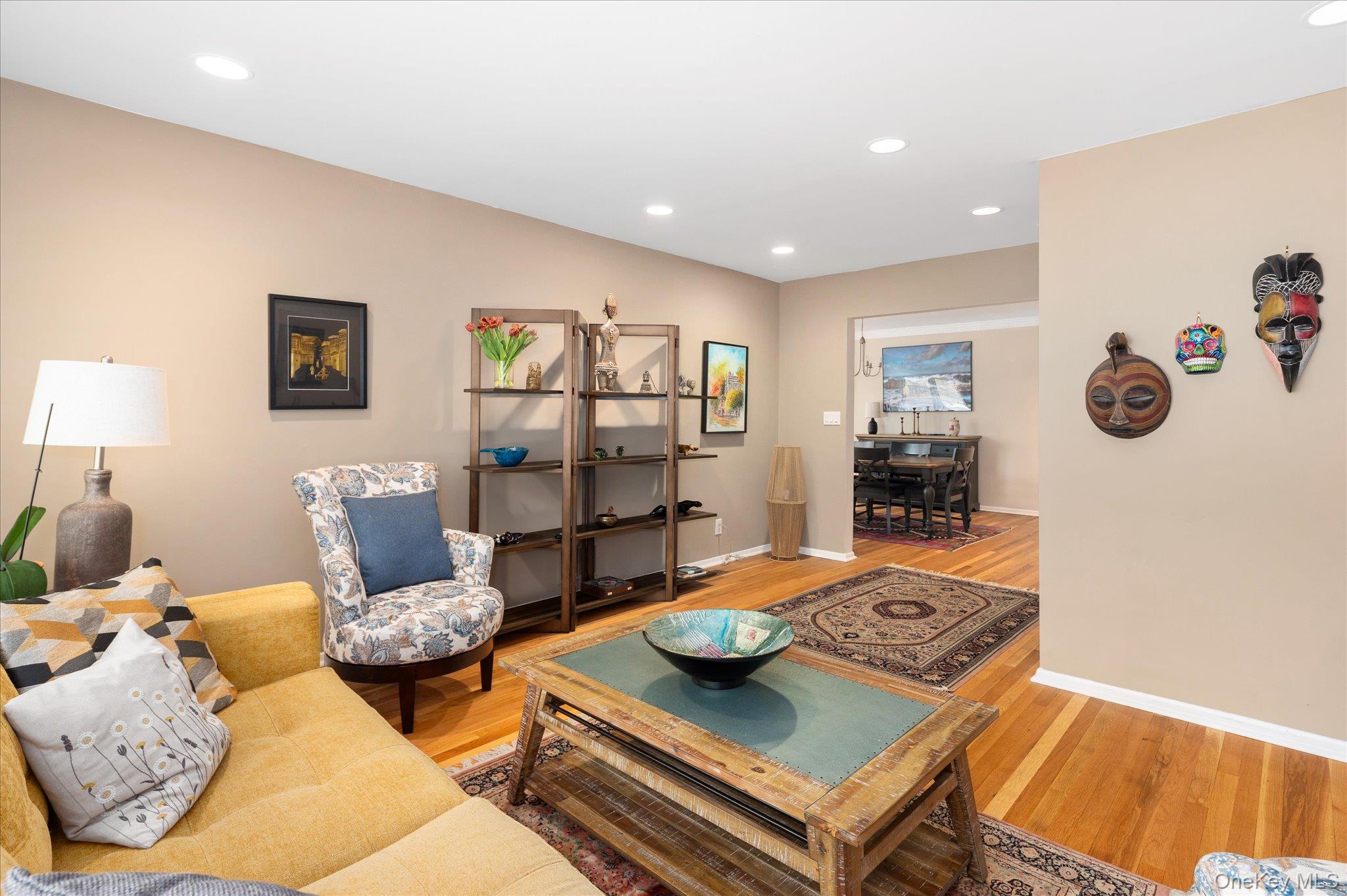 4 Pine Ridge Road Rye Brook, NY 10573 - Photo 6 of 41 Living Room (to dining room)