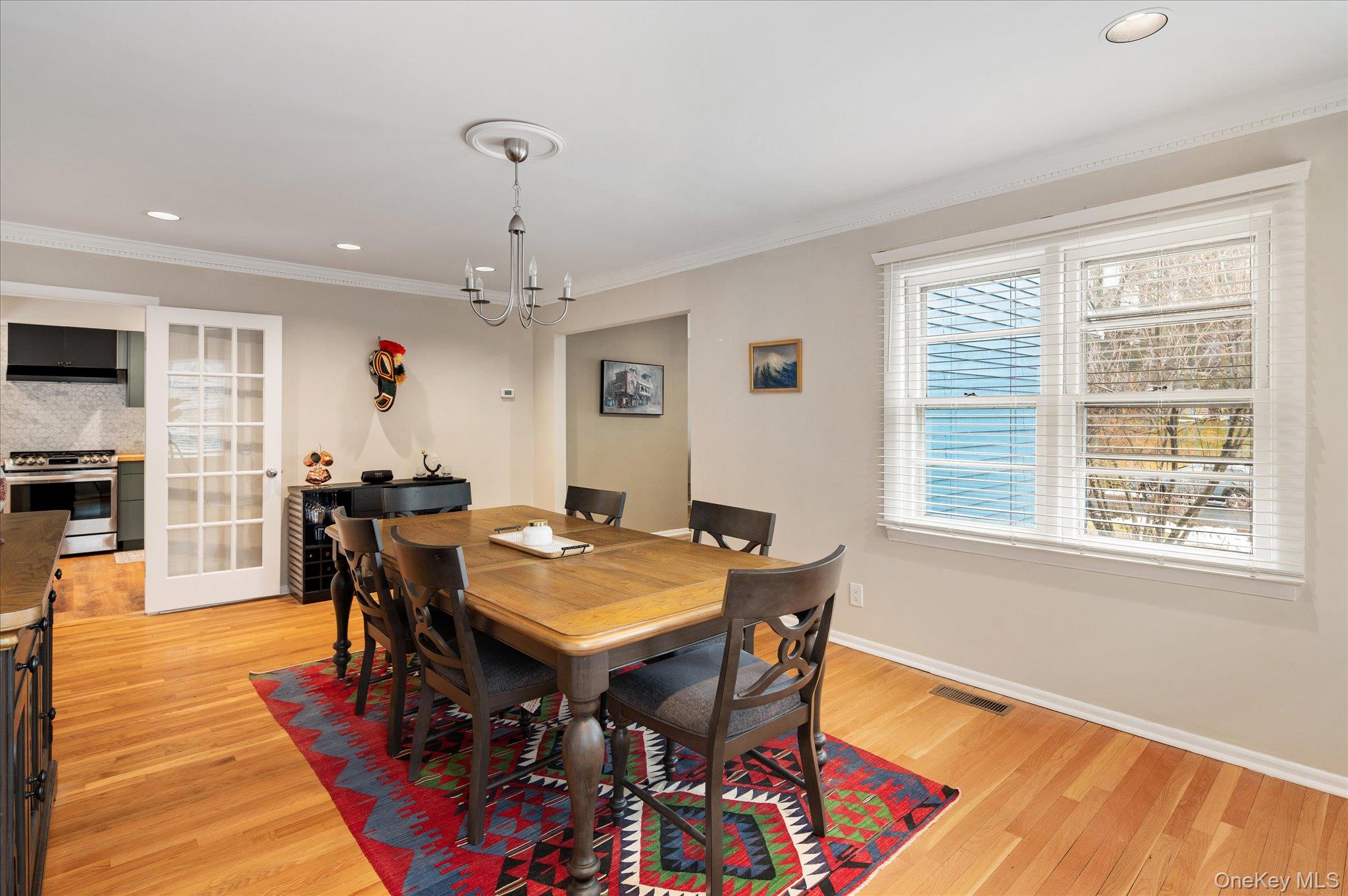 4 Pine Ridge Road Rye Brook, NY 10573 - Photo 8 of 41 Dining Room (to living room on right, to kitchen on left)